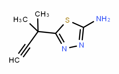 5-(2-methylbut-3-yn-2-yl)-1,3,4-thiaDiazol-2-amine