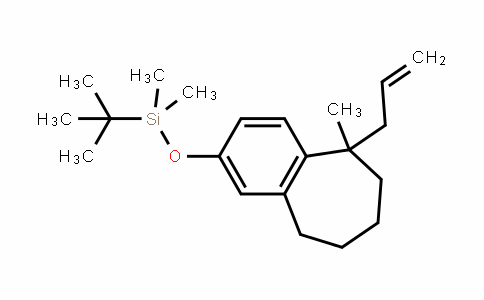 5H-Benzocycloheptene, 2-[[(1,1-DiMethylethyl)DiMethylsilyl]oxy]-6,7,8,9-tetrahyDro-5-Methyl-5-(2-propen-1-yl)-