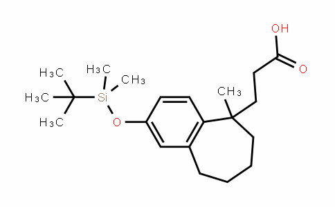 5H-Benzocycloheptene-5-propanoic acid, 2-[[(1,1-DiMethylethyl)DiMethylsilyl]oxy]-6,7,8,9-tetrahyDro-5-Methyl-