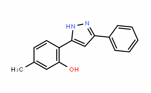 5-甲基-2-(5-苯基-1H-吡唑-3-基)苯酚