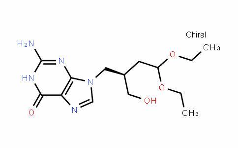 2-氨基-9-[(2R)-4,4-二乙氧基-2-(羟甲基)丁基]-1,9-二氢-6H-嘌呤-6-酮