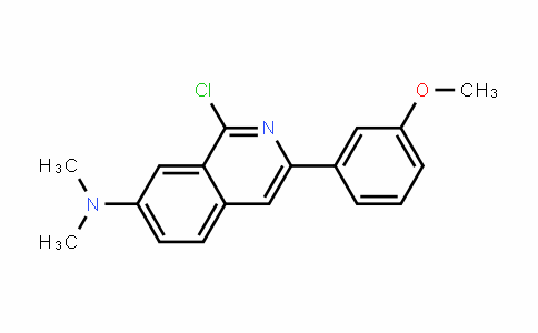 7-Isoquinolinamine, 1-chloro-3-(3-methoxyphenyl)-N,N-Dimethyl-