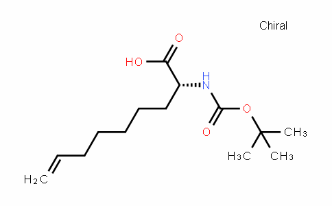 8-Nonenoic acid, 2-[[(1,1-Dimethylethoxy)carbonyl]amino]-, (2R)-