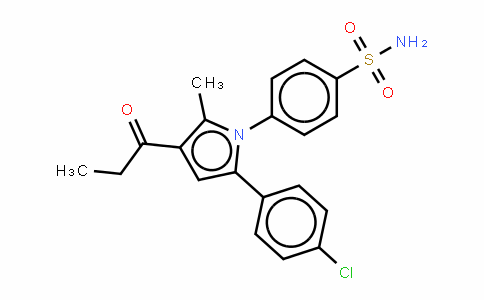4-[5-(4-氯苯基)-2-甲基-3-丙酰基吡咯-1-基]苯磺酰胺