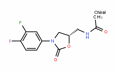 AcetamiDe, N-[[(5S)-3-(3-fluoro-4-ioDophenyl)-2-oxo-5-oxazoliDinyl]methyl]-
