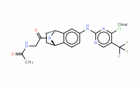 AcetamiDe, N-[2-[(1S,4R)-6-[[4-chloro-5-(trifluoromethyl)-2-pyrimiDinyl]amino]-1,2,3,4-tetrahyDronaphthalen-1,4-imin-9-yl]-2-oxoethyl]-