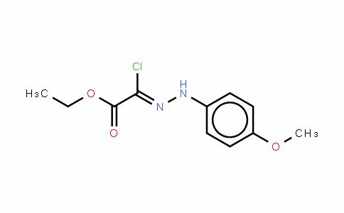 Acetic acid, 2-chloro-2-[2-(4-methoxyphenyl)hyDrazinyliDene], ethyl ester