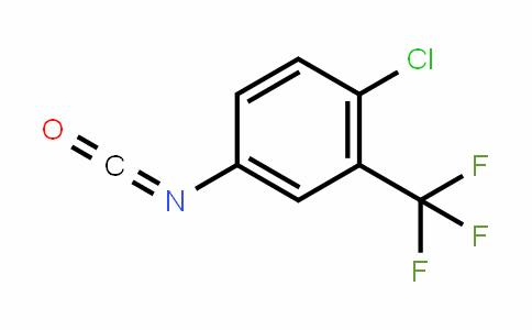 Benzene, 1-chloro-4-isocyanato-2-(trifluoromethyl)-