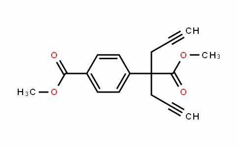 Benzeneacetic acid, 4-(methoxycarbonyl)-α,α-Di-2-propyn-1-yl-, methyl ester