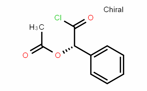 Benzeneacetyl chloriDe, α-(acetyloxy)-, (αS)-
