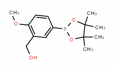 Benzenemethanol, 2-methoxy-5-(4,4,5,5-tetramethyl-1,3,2-Dioxaborolan-2-yl)-