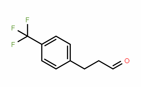 Benzenepropanal, 4-(trifluoromethyl)-