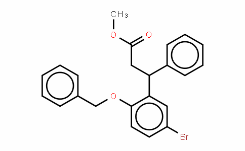 Benzenepropanoic acid, 5-bromo-b-phenyl-2-(phenylmethoxy)-, methyl ester, (±)-