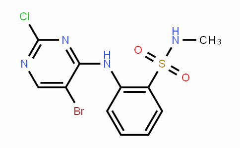 BenzenesulfonamiDe, 2-[(5-bromo-2-chloro-4-pyrimiDinyl)amino]-N-methyl-