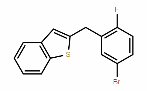 Benzo[b]thiophene, 2-[(5-bromo-2-fluorophenyl)methyl]-