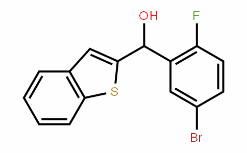 Benzo[b]thiophene-2-methanol, α-(5-bromo-2-fluorophenyl)-