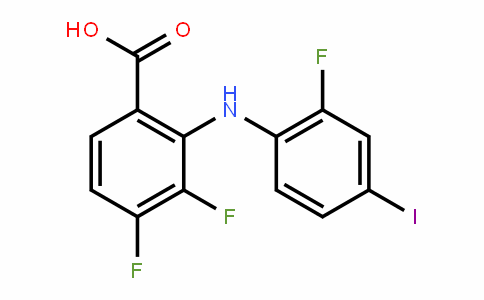 Benzoic acid, 3,4-Difluoro-2-[(2-fluoro-4-ioDophenyl)amino]-