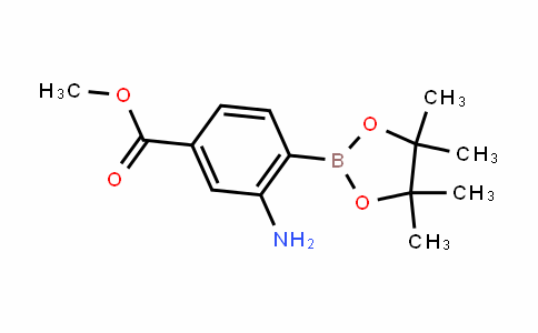Benzoic acid, 3-aMino-4-(4,4,5,5-tetraMethyl-1,3,2-Dioxaborolan-2-yl)-, Methyl ester