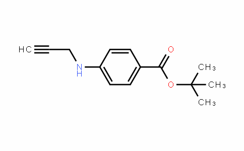Benzoic acid, 4-(2-propyn-1-ylamino)-, 1,1-Dimethylethyl ester