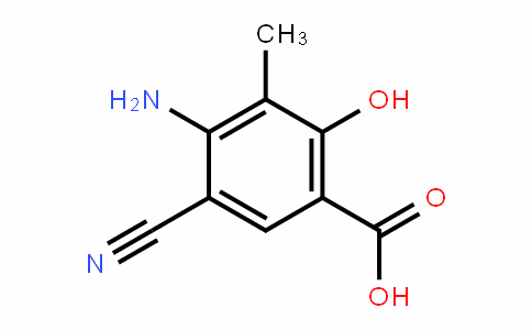 Benzoic acid, 4-aMino-5-cyano-2-hyDroxy-3-Methyl-