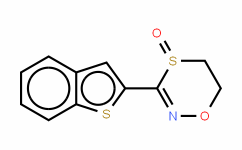 3-苯并[b]噻吩-2-基-5,6-二氢-1,4,2-噁噻嗪 4-氧化物