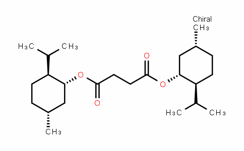 bis((1R,2S,5R)-2-isopropyl-5-methylcyclohexyl) succinate