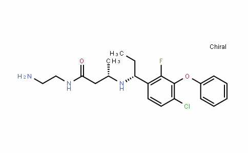 ButanaMiDe, N-(2-aMinoethyl)-3-[[(1R)-1-(4-chloro-2-fluoro-3-phenoxyphenyl)propyl]aMino]-, (3S)-