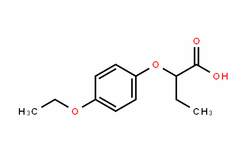 Butyric acid, 2-[p-ethoxyphenoxy]- (5CI)