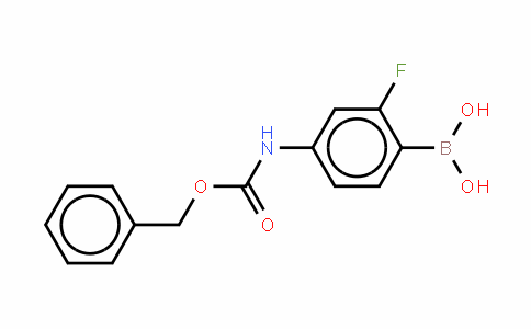 Carbamic acid, (4-borono-3-fluorophenyl)-, C-(phenylmethyl) ester (9CI)