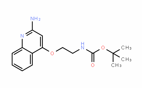 CarbaMic acid, N-[2-[(2-aMino-4-quinolinyl)oxy]ethyl]-, 1,1-DiMethylethyl ester