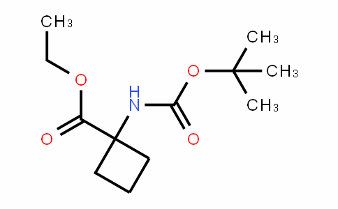 Cyclobutanecarboxylic acid, 1-[[(1,1-Dimethylethoxy)carbonyl]amino]-, ethyl ester