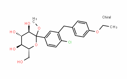 D-GlucopyranosiDe, Methyl 1-C-[4-chloro-3-[(4-ethoxyphenyl)Methyl]phenyl]-