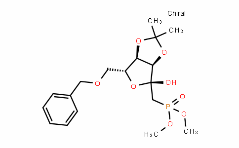 Dimethyl ((3aR,4R,6R,6aR)-6-(benzyloxymethyl)-4-hyDroxy-2,2-DimethyltetrahyDrofuro[3,4-D][1,3]Dioxol-4-yl)methylphosphonate