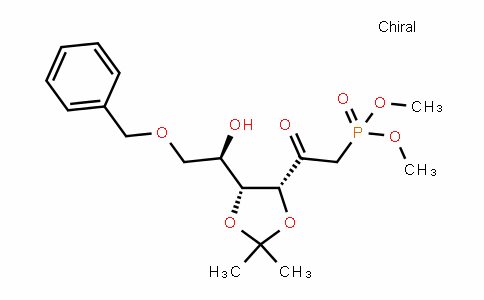 Dimethyl 2-((4R,5R)-5-((R)-2-(benzyloxy)-1-hyDroxyethyl)-2,2-Dimethyl-1,3-Dioxolan-4-yl)-2-oxoethylphosphonate