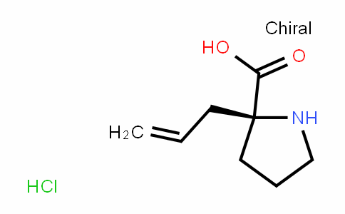 D-Proline, 2-(2-propenyl)-, hydrochloride (9CI)