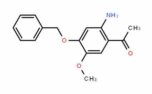 Ethanone, 1-[2-amino-5-methoxy-4-(phenylmethoxy)phenyl]-