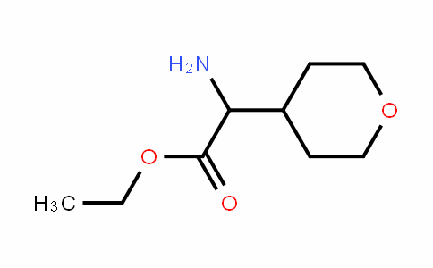 ethyl 2-amino-2-(tetrahydro-2H-pyran-4-yl)acetate