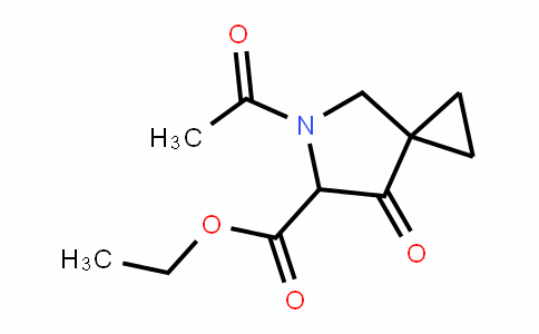 ethyl 5-acetyl-7-oxo-5-azaspiro[2.4]heptane-6-carboxylate
