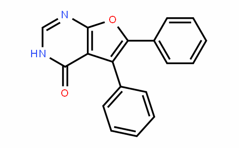 Furo[2,3-d]pyrimidin-4(3H)-one, 5,6-diphenyl-