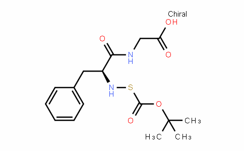 Glycine, N-[(1,1-diMethylethoxy)carbonyl]thio-L-phenylalanyl-