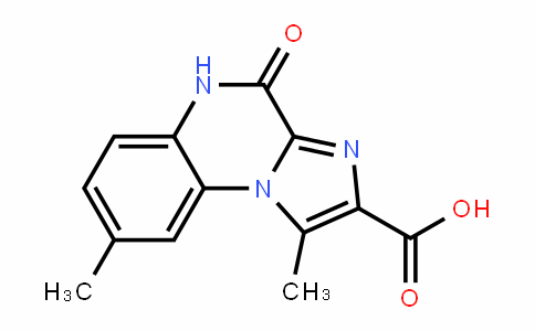 Imidazo[1,2-a]quinoxaline-2-carboxylic acid, 4,5-dihydro-1,8-dimethyl-4-oxo-