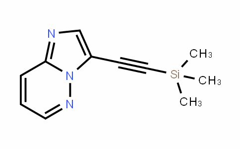 IMidazo[1,2-b]pyridazine, 3-[2-(triMethylsilyl)ethynyl]-