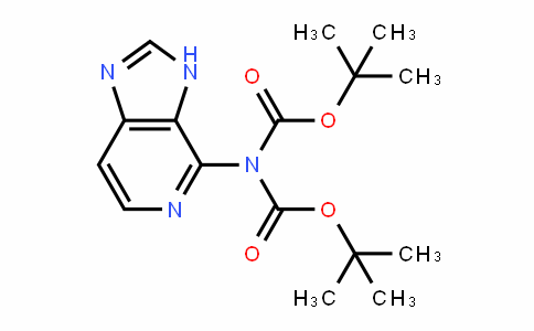 Imidodicarbonic acid, 2-(3H-imidazo[4,5-c]pyridin-4-yl)-, 1,3-bis(1,1-dimethylethyl) ester