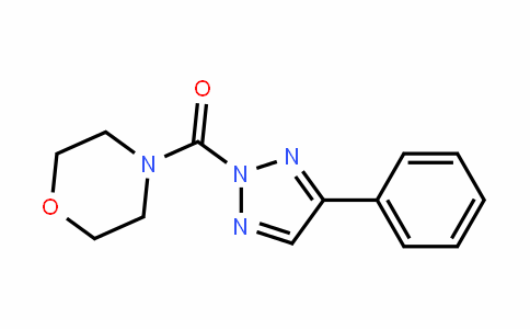 Methanone, 4-Morpholinyl(4-phenyl-2H-1,2,3-triazol-2-yl)-