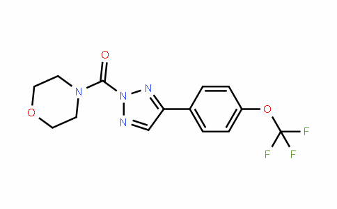 Methanone, 4-Morpholinyl[4-[4-(trifluoroMethoxy)phenyl]-2H-1,2,3-triazol-2-yl]-