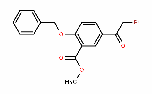methyl 2-(benzyloxy)-5-(2-bromoacetyl)benzoate
