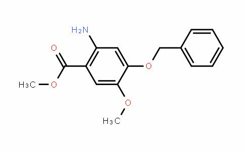 2-氨基-4-苄氧基-5-甲氧基苯甲酸甲酯