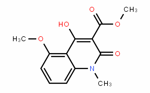 methyl 4-hydroxy-5-methoxy-1-methyl-2-oxo-1,2-dihydroquinoline-3-carboxylate