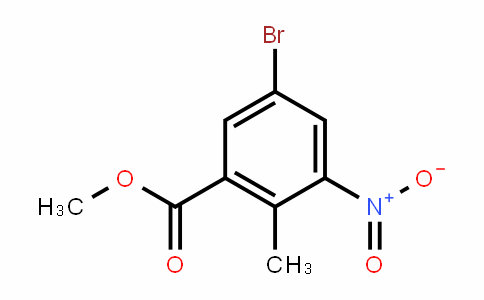 methyl 5-bromo-2-methyl-3-nitrobenzoate