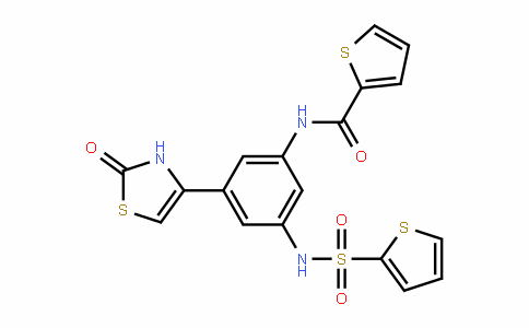 N-(3-(2-oxo-2,3-dihydrothiazol-4-yl)-5-(thiophene-2-sulfonaMido)phenyl)thiophene-2-carboxaMide
